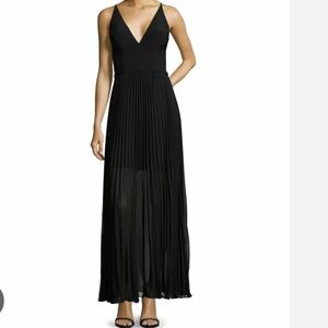 XSCAPE black evening gown